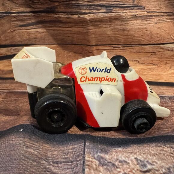 Formula A 3 Turbo Toy Race Car Friction Rev Up World Champion Racing 3 - 1/2” - Picture 4 of 7